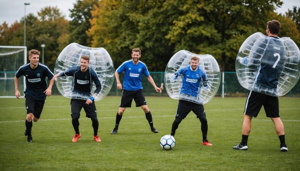 Faites le plein de rires avec le bubble foot à Bordeaux !